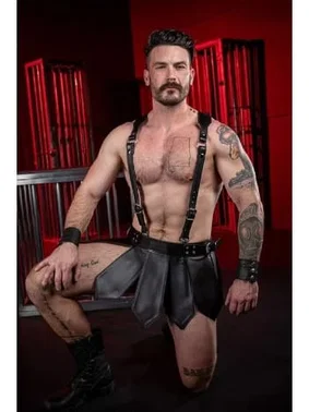missisX Erkek Gladyatör Harness Deri Takım missisX 88017 - Alternatif Görünüm