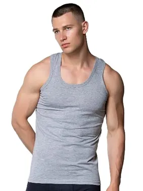 Gümüş Pamuklı 6lı Gri Erkek Klasik Atlet Gümüş 4003 - 6 Adet - Alternatif Görünüm