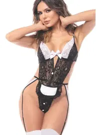 New Dreams Kurdelalı Dantelli Fantazi Jartiyer Takım New Dreams 8473