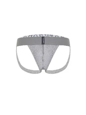 Darkzone Gri Fantezi Arkası Açık Erkek Jockstrap Darkzone 6853 - Alternatif Görünüm