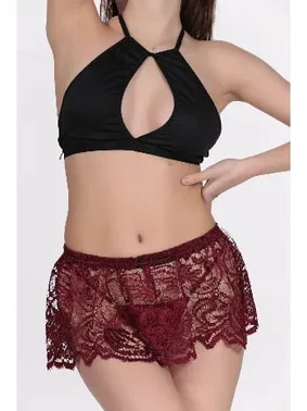 Miorre Fantezi Dantelli Etek Takım Miorre 001-002334