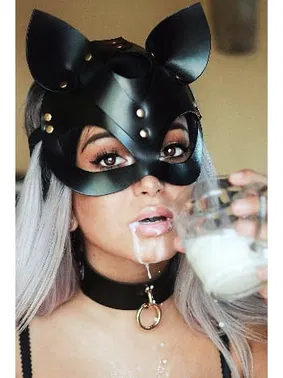 missisX Siyah Fantezi Deri Harness Maske missisX 6041