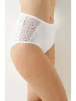 Full Lycralı Dantelli Bato Yüksek Bel 4Lü Paket Kadın Külot Öztaş 21005-H Görsel farklı açı