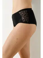 Full Lycralı Dantelli Bato Yüksek Bel 4Lü Paket Kadın Külot Öztaş 21005-H Görsel görsel 6