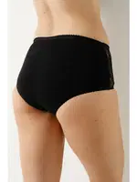 Full Lycralı Dantelli Bato Yüksek Bel 4Lü Paket Kadın Külot Öztaş 21005-H Görsel görsel 7