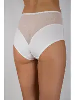 Yüksek Bel Transparan Parçalı Kadın Külot G-box 923 detay görünüm