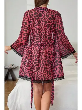 Merry See Gecelik Sabahlık Sütyen Külot 3 lü Takım Merry See AN1019 - Alternatif Görünüm