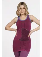 Kadın Move Spor Tişört Gigotto 001-001263 Mor farklı açı