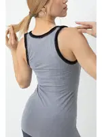 Kadın Seamless Spor Atlet Miorre 001-001265 Gri görsel 4