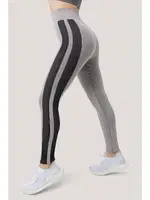 Kadın Yüksek Bel Rahat Tayt Gigotto 279-000004 Gri farklı açı