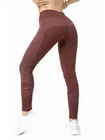 Sporcu Seamless Kadın Tayt Gigotto 001-001165 Bordo farklı açı