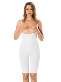 FormActive Göğüs Altı Paçalı Body Kadın Korse FormActive 1065 