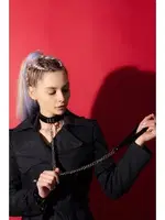 Zincirli Fantazi Harness Tasma missisX 6035 Siyah görsel 4