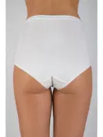 Yüksek Bel Hipster Kadın Külot G-Box 922 Ekru detay görünüm