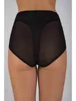 Yanları Transparan Hipster Kadın Külot 924 Siyah detay görünüm