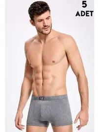 İlke Bambu Erkek Boxer 5li İlke 1606 - 5 ADET
