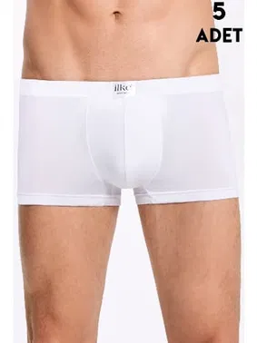 İlke Bambu Erkek Boxer 5li İlke 1606 - 5 ADET - Alternatif Görünüm