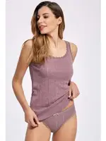 Geniş Askılı Jakarlı Dantelli Atlet Takım İlke 2295 farklı açı