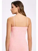 Melanjlı Dantelli Kadın İp Askılı Atlet İlke 2346 detay görünüm