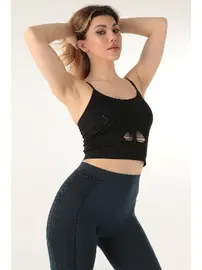 Miorre İnce Askılı Desteksiz Seamless Spor Büstiyer Miorre 999-ZZ0132