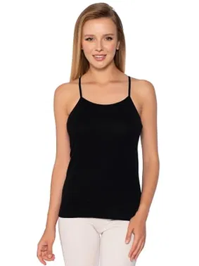 Gümüş İnce Askılı Ribana Düz Biye Kadın Atlet Gümüş 4023 - 6 Adet - Alternatif Görünüm