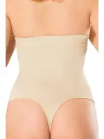 İnceltici Etkili Yüksek Bel String Kadın Korse FormActive 1025  Ten görsel 7