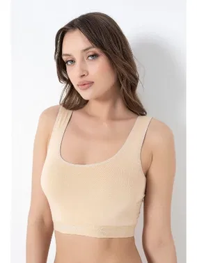 G-Box IKalın Askılı Bambu Kadın Büstiyer G-Box 941