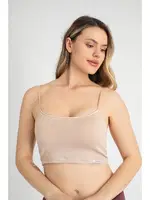 İp Askılı Modal Kadın Crop Atlet Confeo C801-011 Ten görsel 10