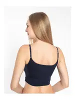 İp Askılı Modal Kadın Crop Atlet Confeo C801-011 Siyah farklı açı