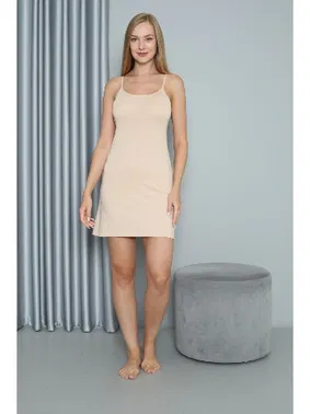 Confeo İp Askılı Modal Kadın Kombinezon Confeo C801-017