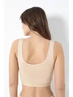 IKalın Askılı Bambu Kadın Büstiyer G-Box 941 Ten detay görünüm