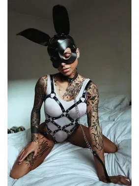 missisX Siyah Maskeli Fantazi Harness missisX 2168