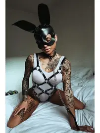 missisX Siyah Maskeli Fantazi Harness missisX 2168