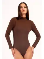 Balıkçı Yaka Uzun Kollu Kadın Thermal Vienetta 409004  Kahverengi görsel 4