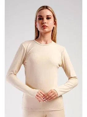 Vienetta Yuvarlak Yaka Uzun Kollu Kadın Thermal Vienetta 409008  - Alternatif Görünüm