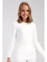 Yuvarlak Yaka Uzun Kollu Kadın Thermal Vienetta 409008  farklı açı