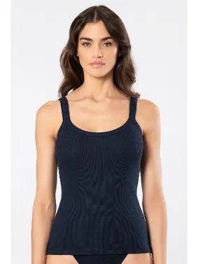 Türen Askılı Lacivert Ribana Kadın Atlet Türen 3406 - Alternatif Görünüm