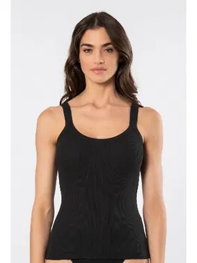 Türen Siyah Ribana Kadın Askılı Atlet Türen 3406