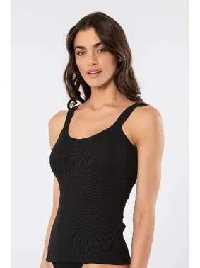 Türen Siyah Ribana Kadın Askılı Atlet Türen 3406 - Alternatif Görünüm