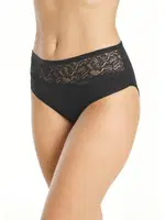 Kadın Battal Full Lycralı Dantelli Külot 4Lü Paket Öztaş 21008-H Asorti