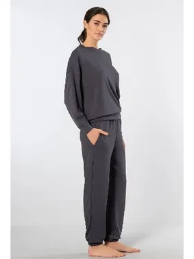 Türen Bisiklet Yaka Kadın Jogger Eşofman Takımı Türen 3611 - Alternatif Görünüm