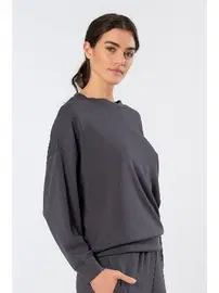 Türen Bisiklet Yaka Kadın Sweatshirt Türen 3613