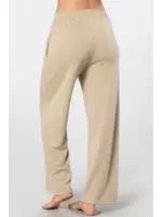 Boru Paça Kadın Cepli Eşofman Altı Türen 3615 Bej farklı açı