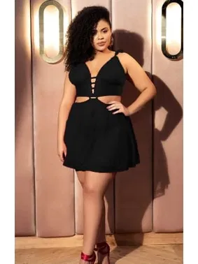 SHE Kadın Büyük Beden Özel Tasarım Bralet Gecelik SHE 2022