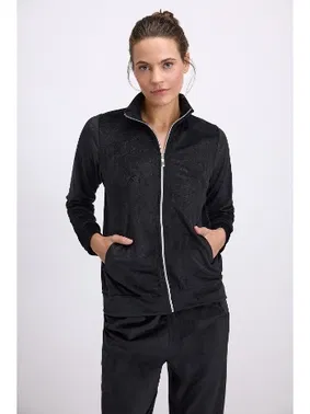 Anıl Kadın Fermuarlı Uzun Kollu Kadife Eşofman Takımı Anıl 11548 - Alternatif Görünüm