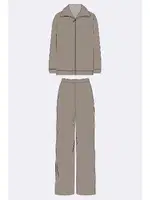 Kadın Fermuarlı Uzun Kollu Kadife Eşofman Takımı Anıl 11548 farklı açı