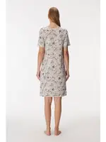 Kadın Gecelik Anıl 11411 Gri detay görünüm