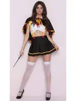 Kadın Harry Potter Cadılar Bayramı Kostümü Cosplay NightLight 3736 Siyah