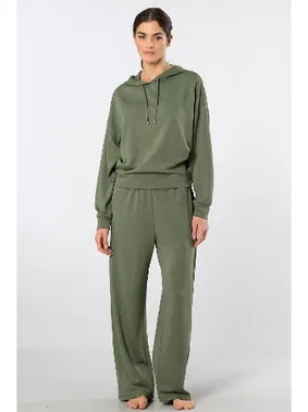 Türen Boru Paça Kadın Kapüşonlu Eşofman Takımı Türen 3608