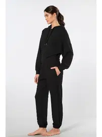 Türen Jogger Kadın Kapüşonlu Eşofman Takımı Türen 3609